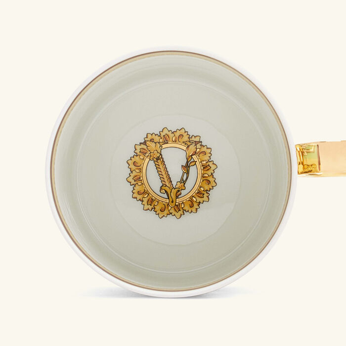 versace barocco mosaic coffee cup saucer pattern