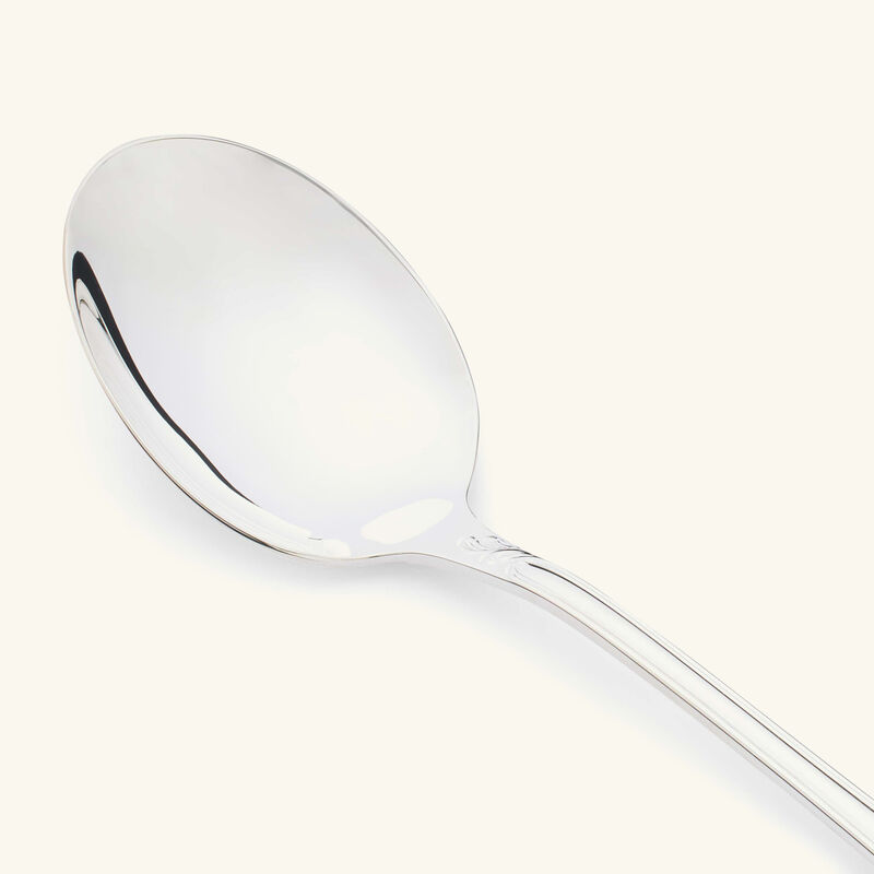 christofle marly salad serving spoon silver plated