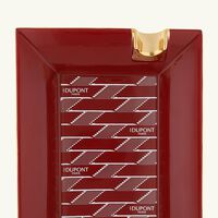 منفضة مونوجرام 1872 مستطيلة كبيرة باللون البرغندي اس تي دوبون منفضة مونوجرام 1872 مستطيلة كبيرة باللون البرغندي