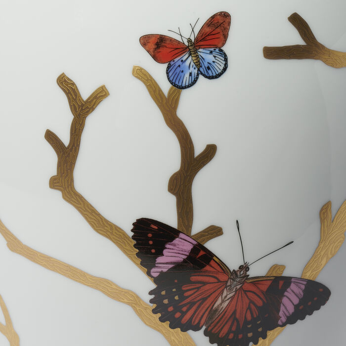 bernardaud exclusive aux papillons vase