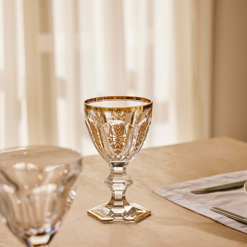 Harcourt Empire Drinking Glass Gold baccarat harcourt empire drinking glass gold