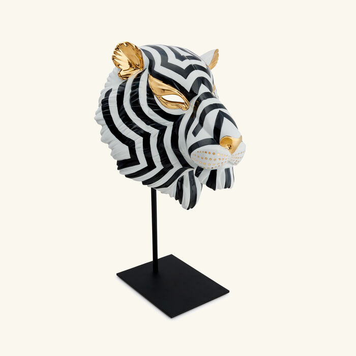 lladro tiger mask