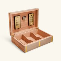 elie bleu road 66 cigar humidor brown limited edition