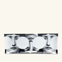 fornasetti tema e variazioni no 149 tray rectangular small grey