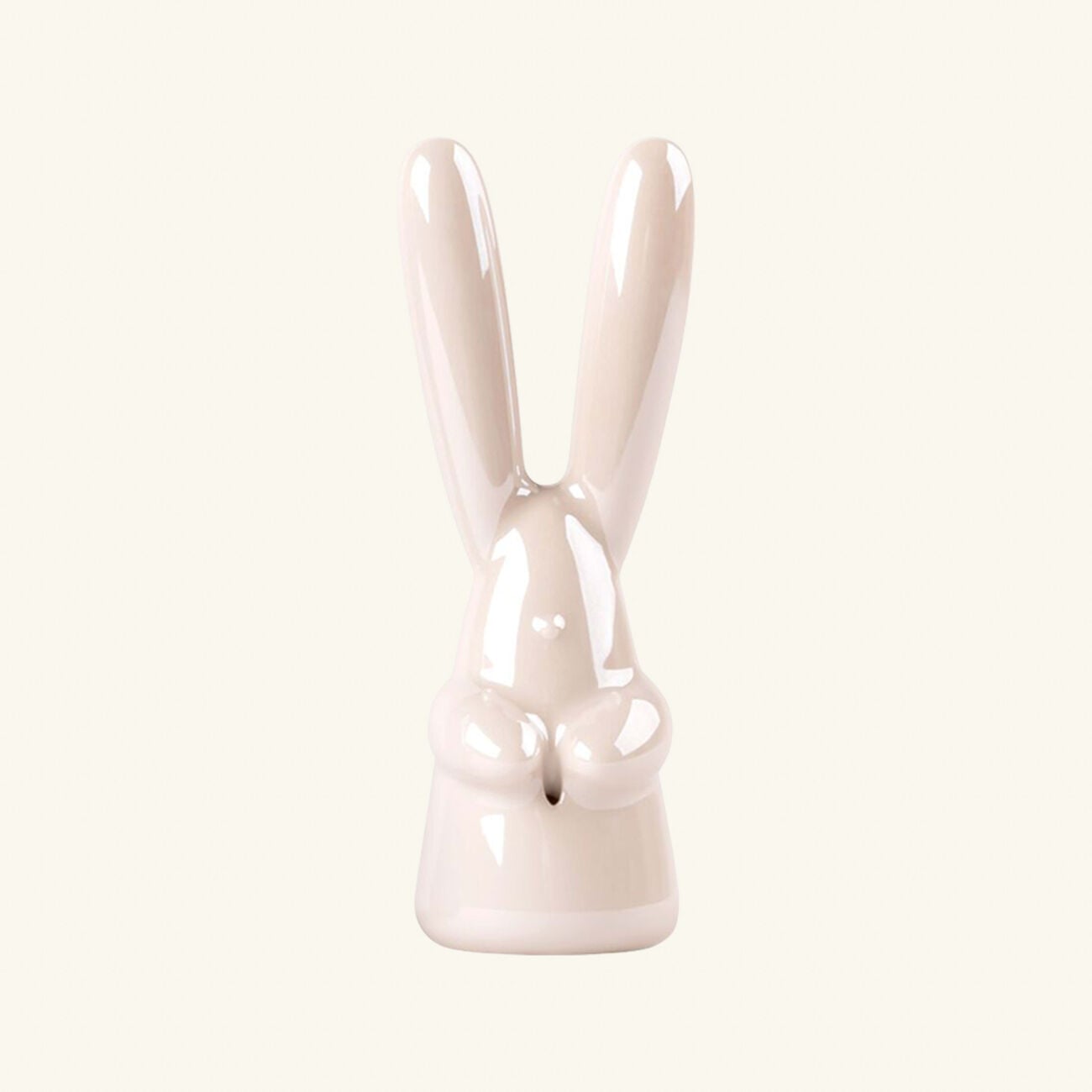 lladro bunny sculpture small white