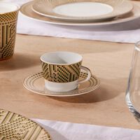 bernardaud augusta espresso cup and saucer