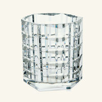 baccarat louxor vase round large clear