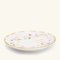 فيلاري فنجان تاورمينا للكابوتشينو مع صحنه باللون الذهبي