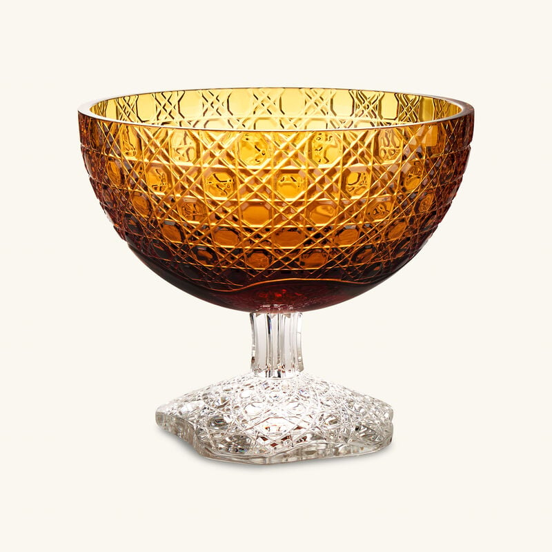 Metamorphosis Footed Centerpiece Yellow Medium mario cioni c metamorphosis footed centerpiece yellow medium