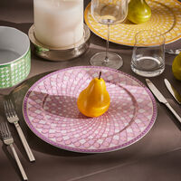rosenthal signum rose charger plate round pink 33cm