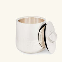 christofle graphik insulated bucket silver plated