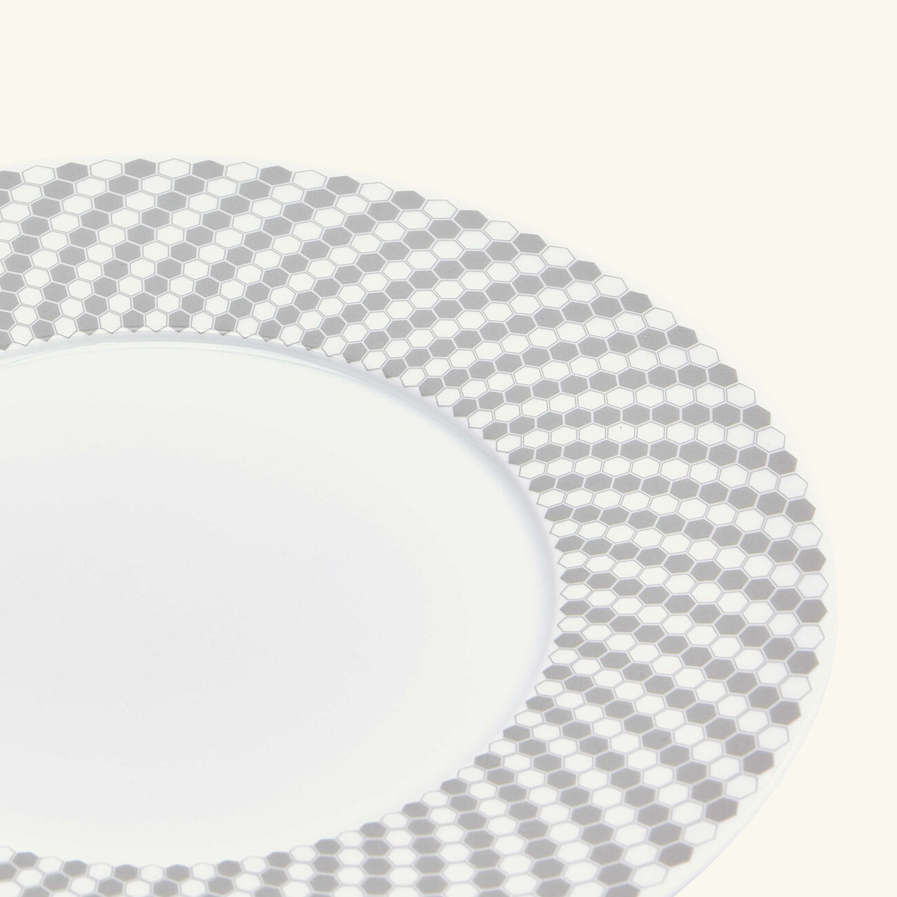 Madison 6 Dessert Plate Round Grey 21cm christofle madison 6 dessert plate round grey 21cm