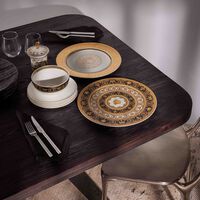 versace i love baroque charger plate round gold 33cm