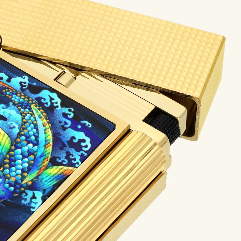 Ligne 2 Koi Fish Lighter Blue st dupont ligne 2 koi fish lighter blue