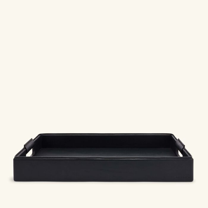 ralph lauren home wyatt serving tray rectangular large black