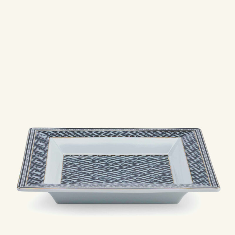 versace la greca signature trinket tray square