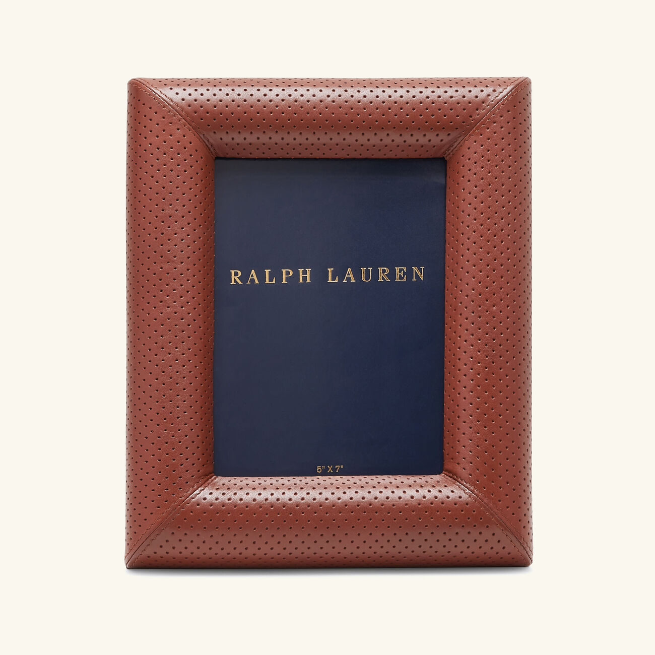 ralph lauren home durham picture frame brown 12x17cm