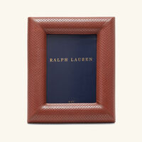 ralph lauren home durham picture frame brown 12x17cm