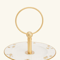 villari taormina cake stand white
