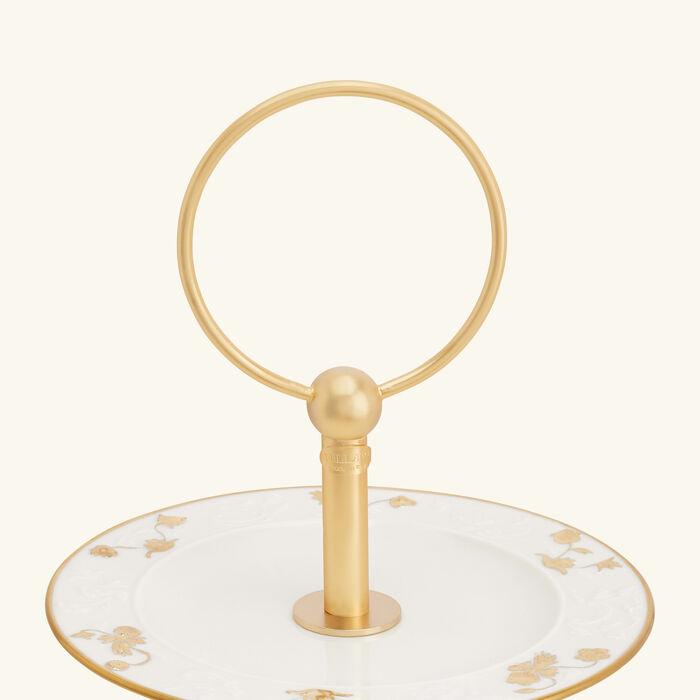 villari taormina cake stand white