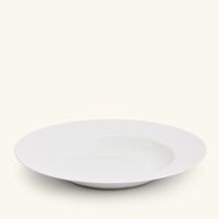 bernardaud ecume soup plate round white 29cm