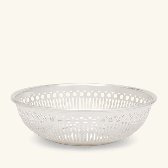 christofle albi bread basket silver plated 17cm