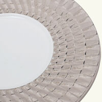 bernardaud twist tea cup saucer silver