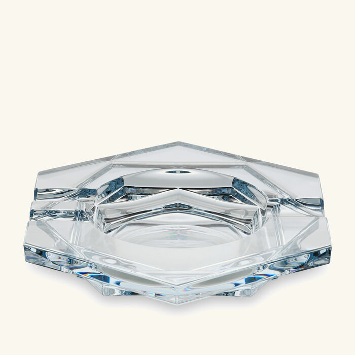 baccarat harcourt abysse ashtray octagonal clear