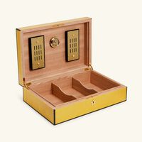 elie bleu che cigar humidor yellow