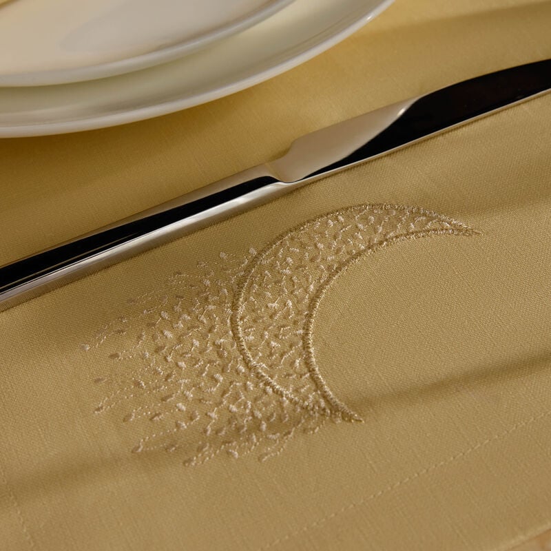 catherine denoual fairy moon placemat beige