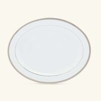 christofle malmaison serving platter oval silver 38cm