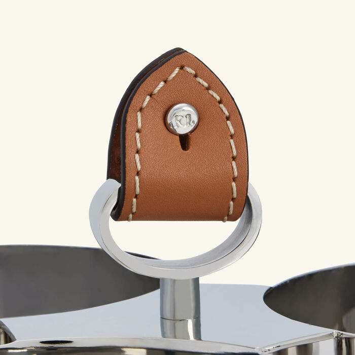 ralph lauren home wyatt triple serving bowl stainless steel