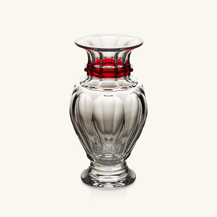 baccarat harcourt vase medium clear