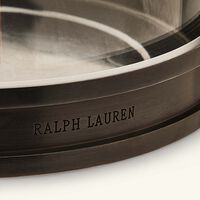 ralph lauren home penthouse modern hurricane candle holder small