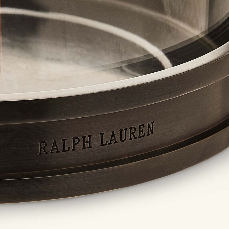 ralph lauren home penthouse modern hurricane candle holder small