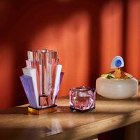 reflections copenhagen south beach crystal vase small clear