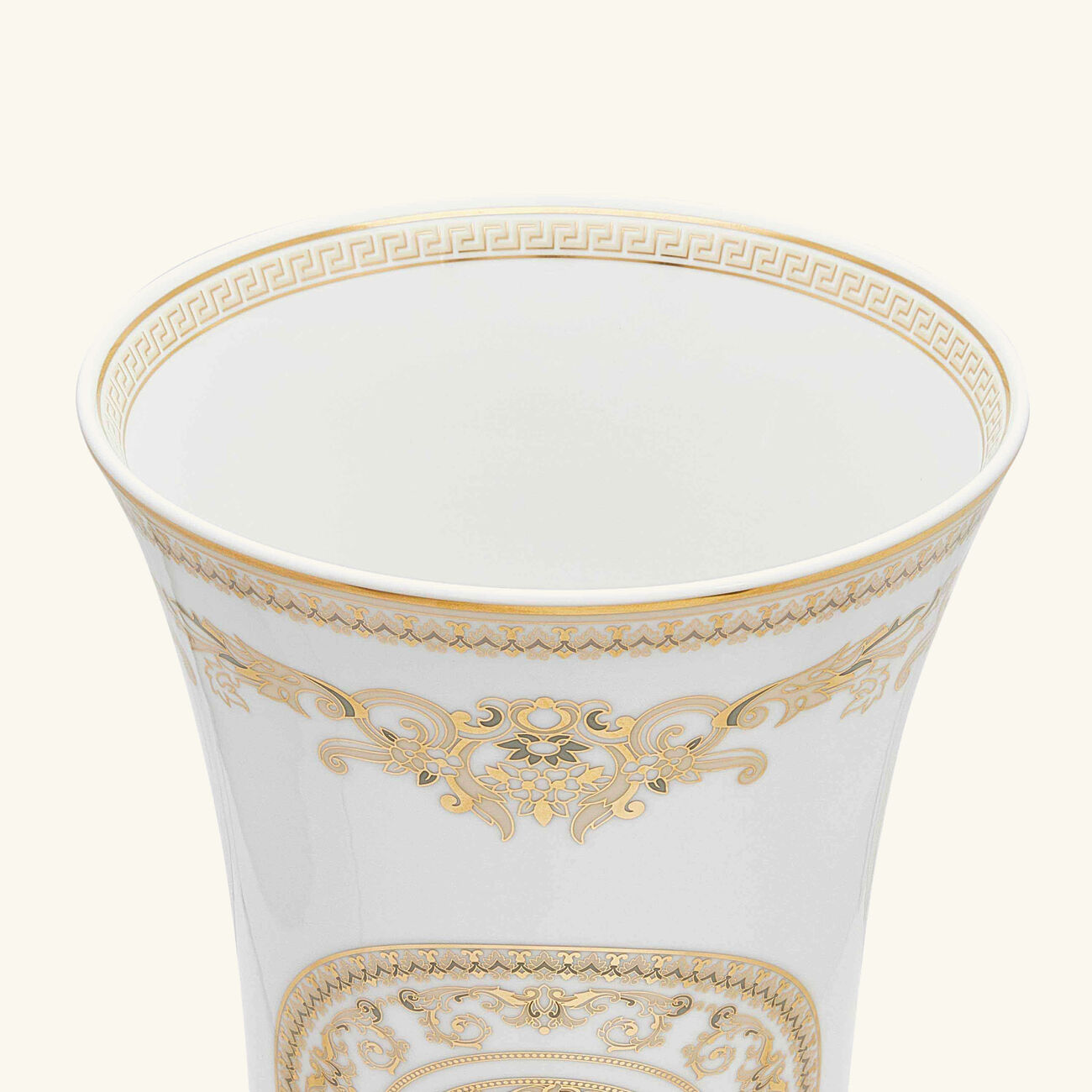 versace medusa gala vase medium white