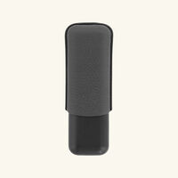 Double Cigar Case Black st dupont double cigar case black