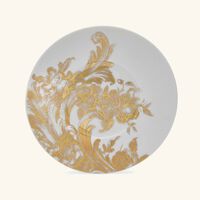 haviland stanislas dinner plate round gold 29cm