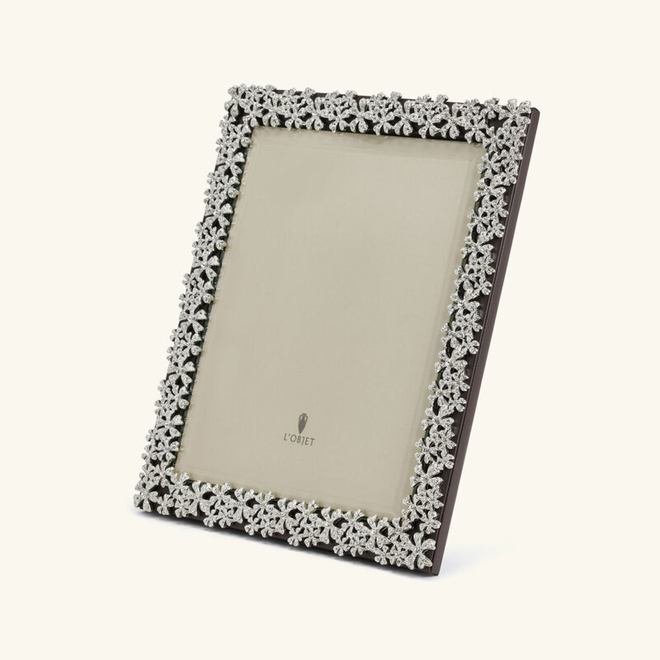 l objet garland picture frame silver 20x25cm