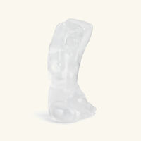 lalique flora sculpture small clear