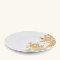 haviland stanislas dessert plate round gold 24cm