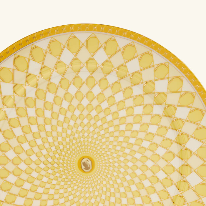 rosenthal signum jonquil charger plate round yellow 33cm
