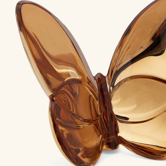 baccarat papillon lucky gilded butterfly figurine mini gold