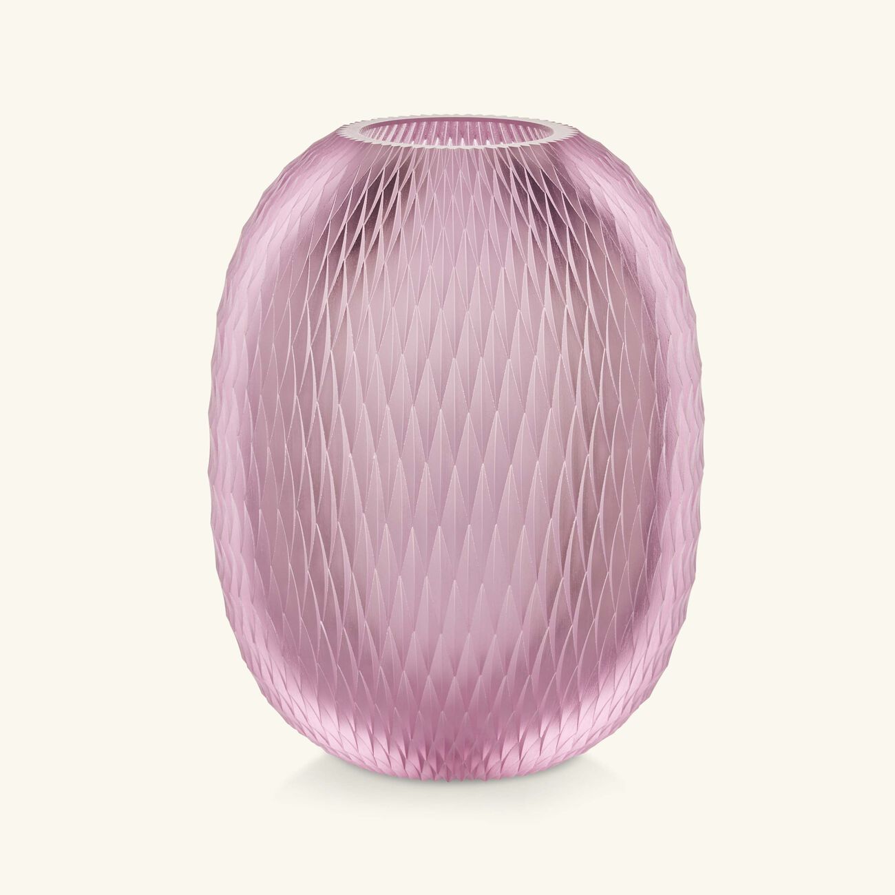 ruckl metamorphosis vase round medium pink