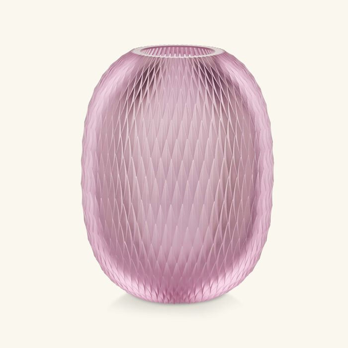 ruckl metamorphosis vase round medium pink