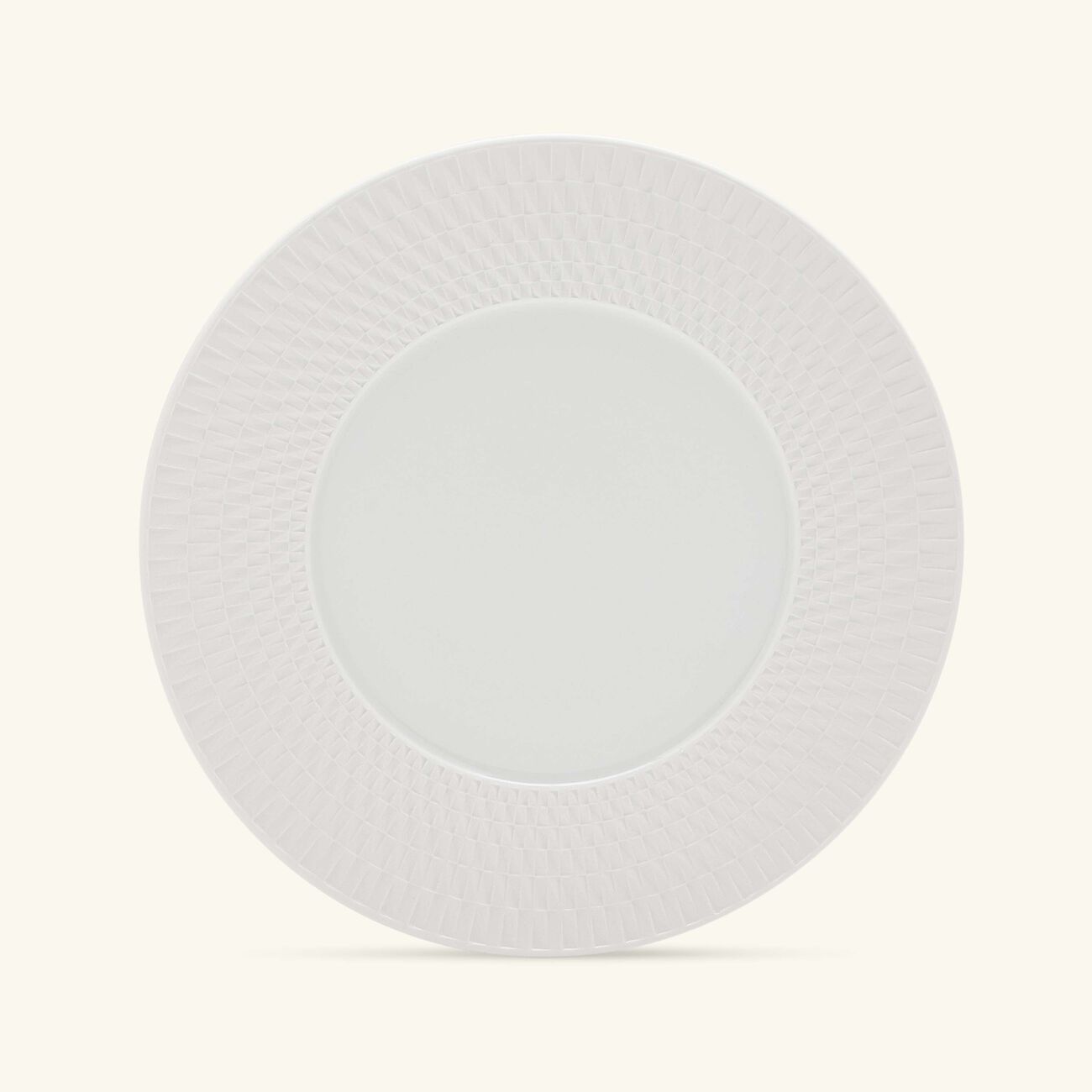 bernardaud twist salad plate round white 21cm