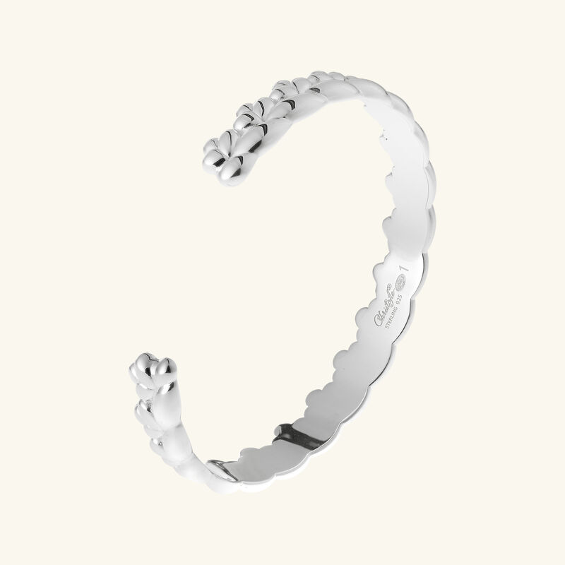 christofle babylone bangle sterling silver size 2