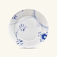 royal copenhagen blue mega 2 dinner plate round white 27cm