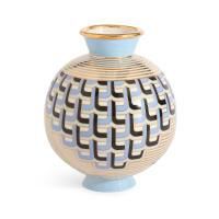 jonathan adler versailles puzzle vase small gold